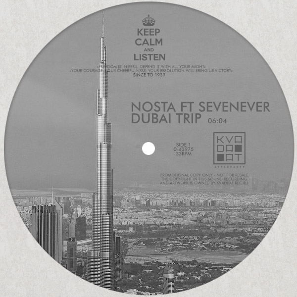 Nosta Ft. Sevenever - Dubai Trip (Original Mix)